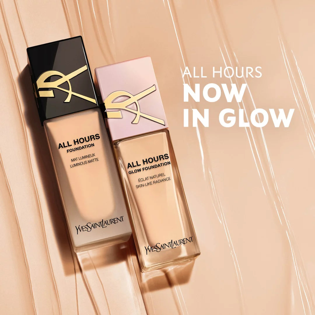 Yves Saint Laurent All Hours Glow Skin-Like Radiance Buildable Coverage Foundation - 25ml