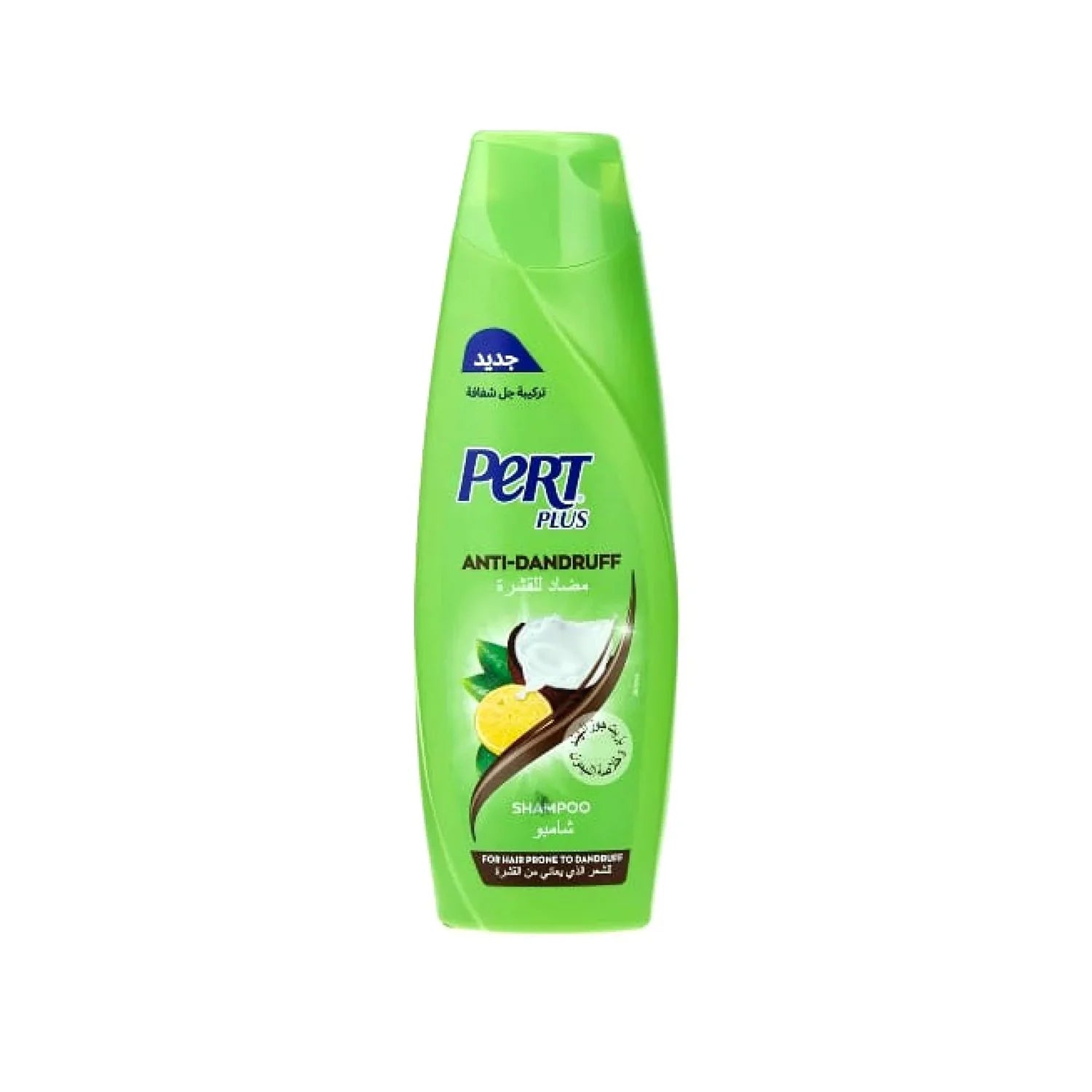Pert Plus - Anti-Dandruff Shampoo with Coconut Oil & Lemon for Healthy Scalp - 400ml