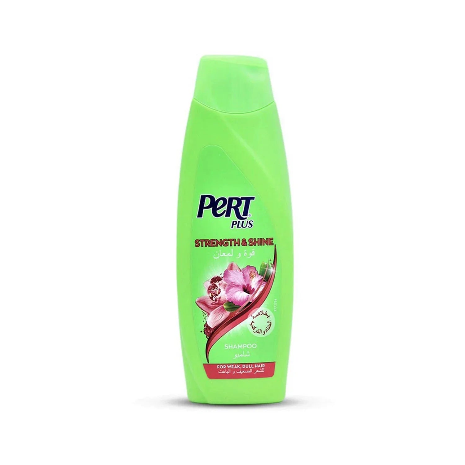 Pert Plus - Strength & Shine Shampoo with Henna Extract for Fine Hair - 400ml