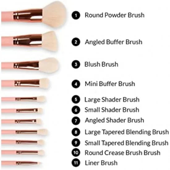 BH Weekend Vibes Brunch Bunch - 11 Piece Brush Set