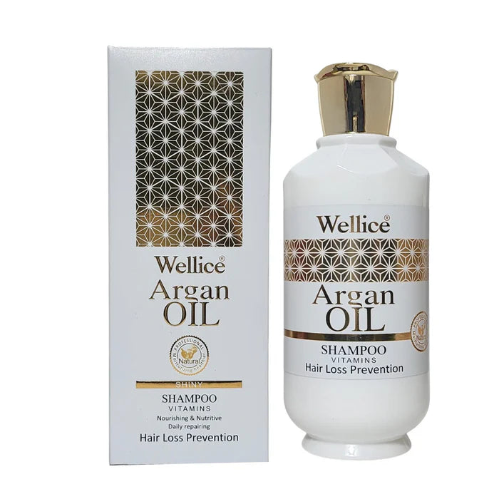 Wellice Premium Edition Argan Oil Spa Vitamins Shampoo 520g