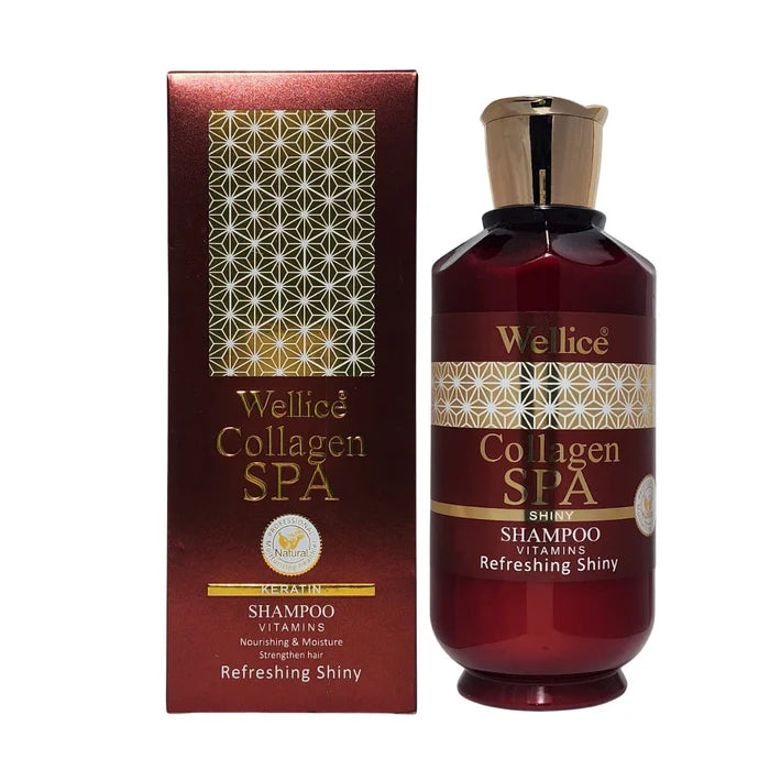 Wellice Premium Edition Collagen Spa Vitamins Shampoo 520g