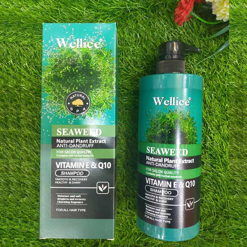Wellice Seaweed Anti-Dandruff Shampoo with Natural Plant Extract 800g