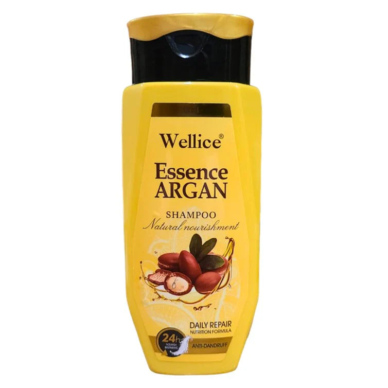 Wellice Argan Essence Shampoo Anti Dandruff Formula - 400ml