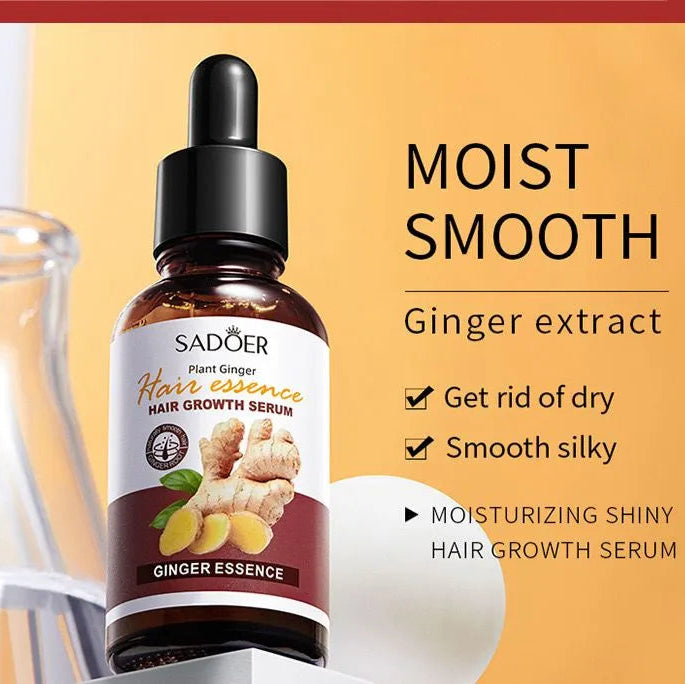 SADOER Plant Ginger Hair Growth Serum