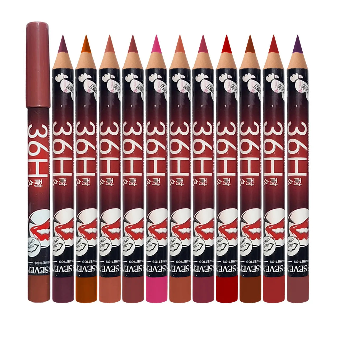 36H Lip Pencils Set
