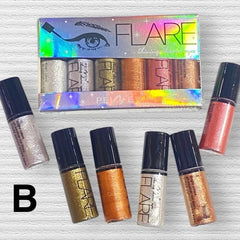 PEINFEN Flare Glitter Eyeliner and Eyeshadow 6PCS