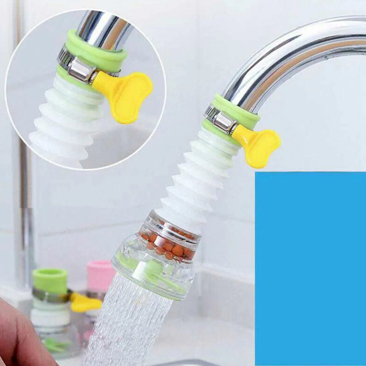 New Fan Faucet With Clip 360 Adjustable