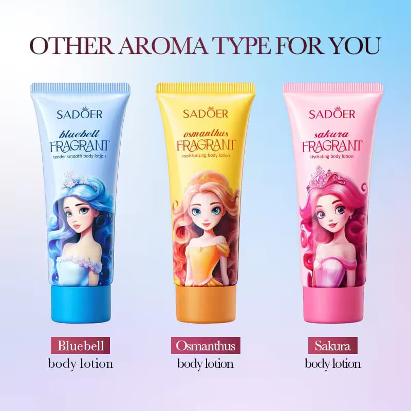 SADOER fragrant body lotions