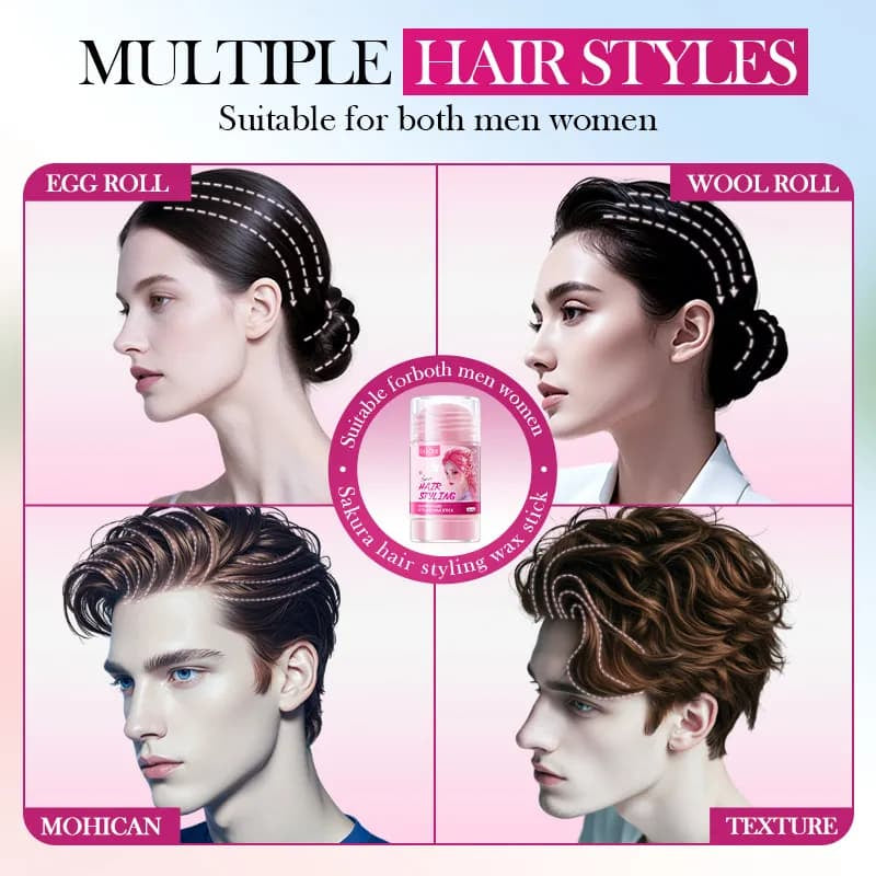 SADOER Portable Hair Wax Stick - 40g