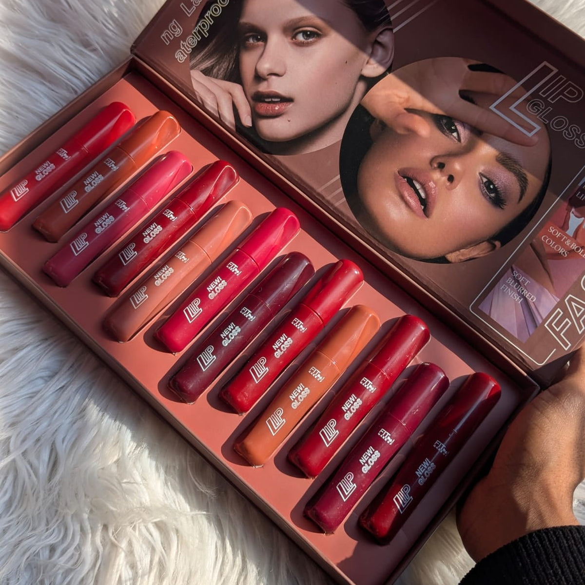 Fitme Makeup Lip Gloss - 12Pcs Pack