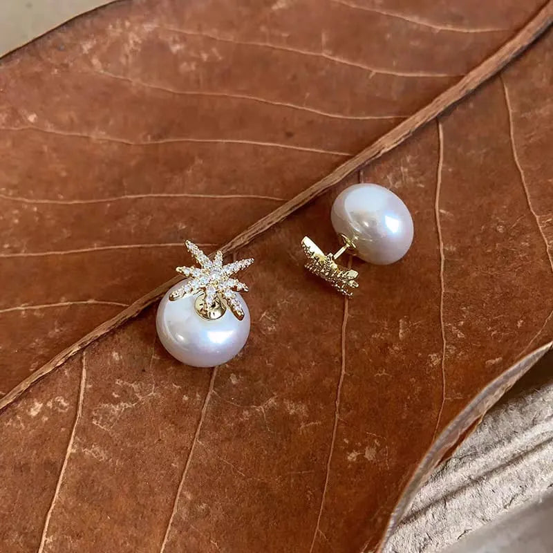 Korean Style Front & Back Earrings