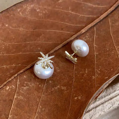 Korean Style Front & Back Earrings
