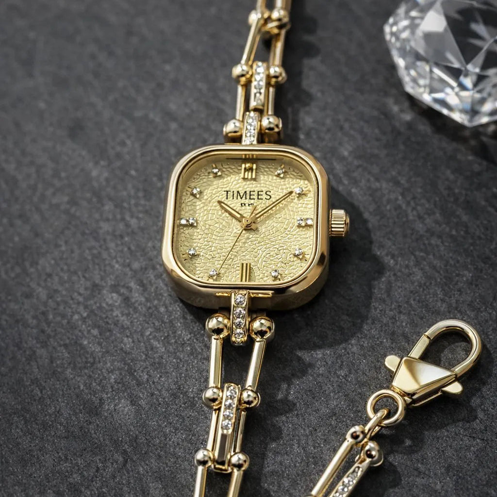 TIMEES Ladies Stainless Steel Watch