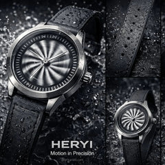 HERYI Spinner Model Watch with Date – Waterproof Masterlock