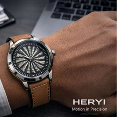 HERYI Spinner Model Watch with Date – Waterproof Masterlock