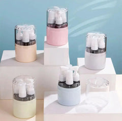 Portable Travel Bottle Set - 4Pcs - 50ml Each