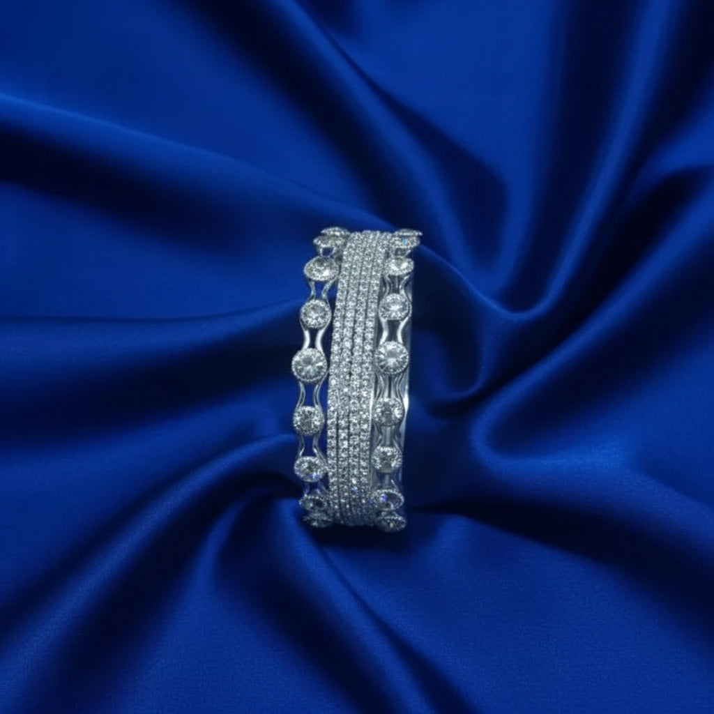 Elegant Crystal Rhinestone Bangle