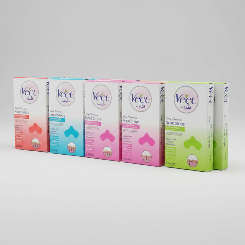 Veet Nose Strips - 6pcs Each