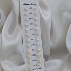 Pearl Stud Earrings