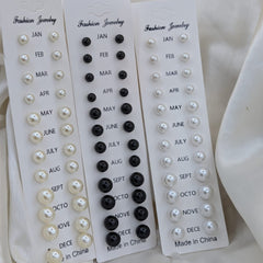 Pearl Stud Earrings