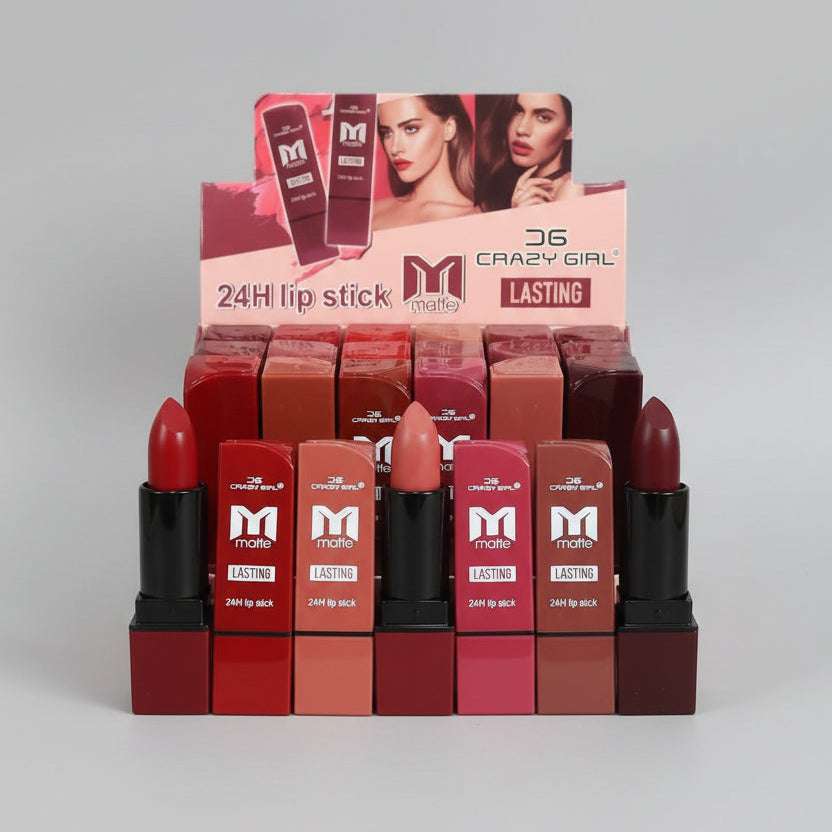 Crazy Girl 24H Lasting Matte Lipsticks