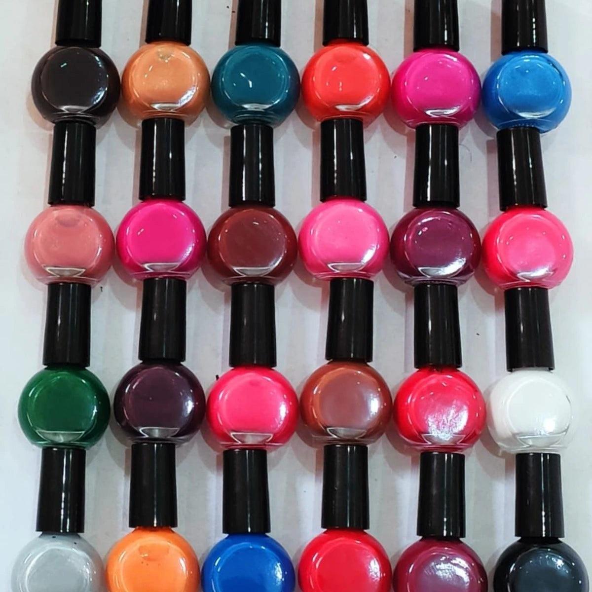 New 24 Pcs Nail Polish Peel Off