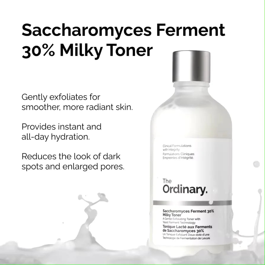 The Ordinary Saccharomyces Ferment 30% Milky Toner - 100ml