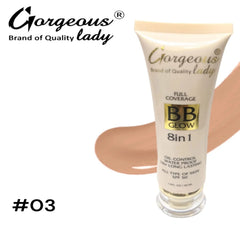 Gorgeous Lady 8 in 1 BB Glow Cream - 30ml