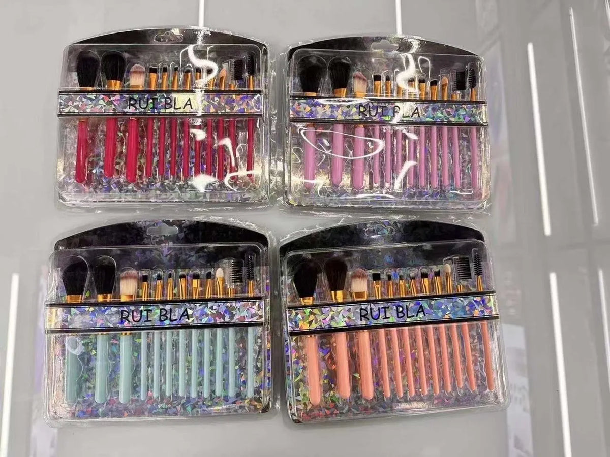 Rui Bla Soft Look Makeup Brushes Set – 12 Brushes