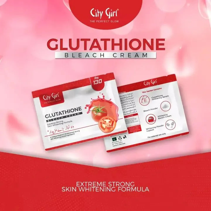 City Girl Glutathione Bleach Cream