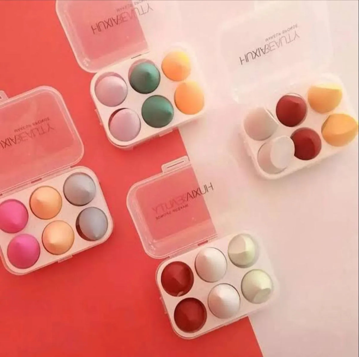 6in1 Huxia Beauty Blender Puff – Each Box