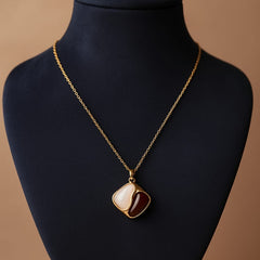 Stainless steel  Double stone chain - Each