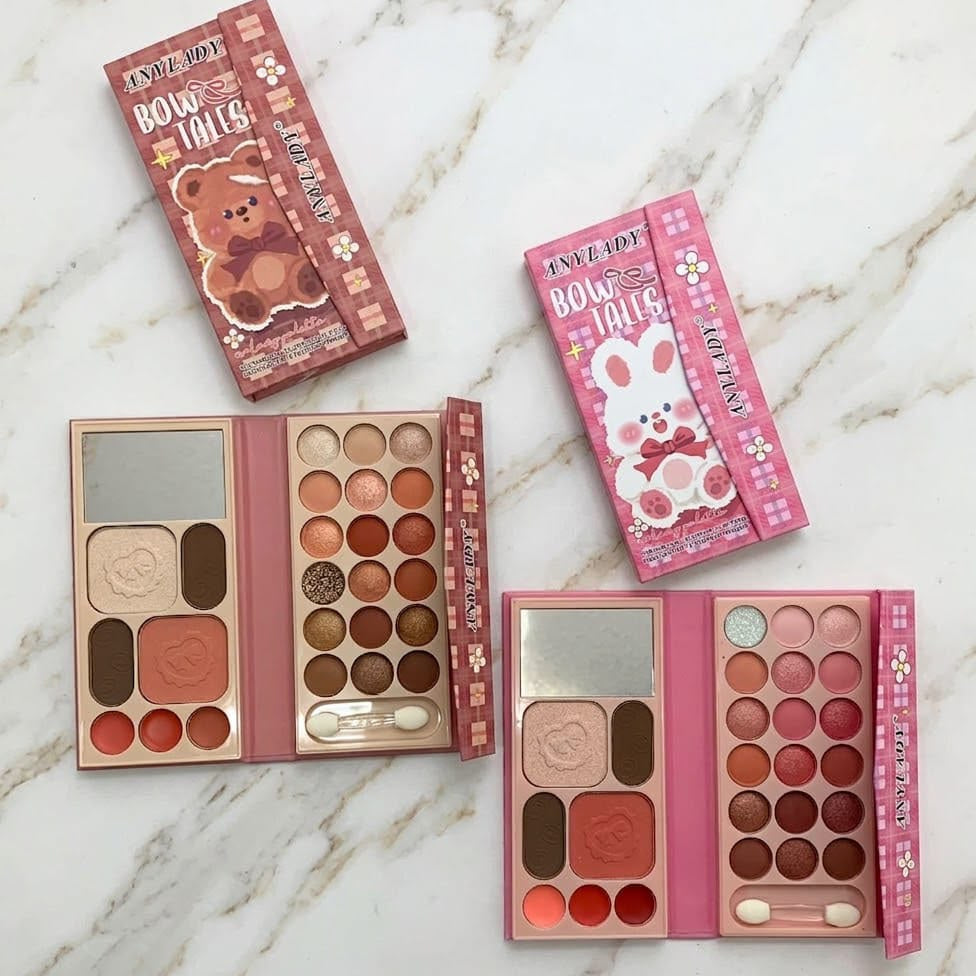 ANYLADY Bow Tales Makeup Palette