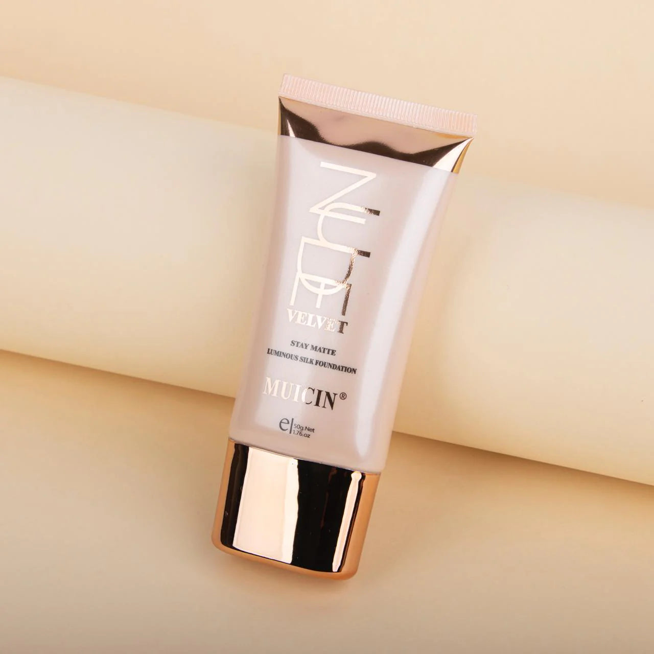 MUICIN Luminous Nude Velvet Full Coverage Foundation – 50g