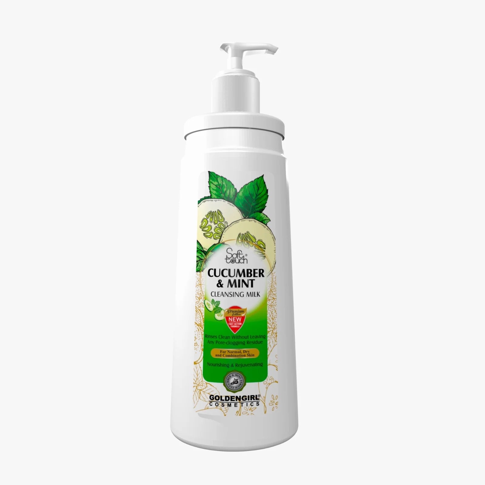 Soft Touch Cucumber & Mint Cleansing Milk