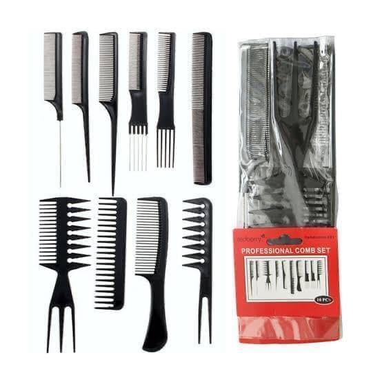 10 pcs Comb set