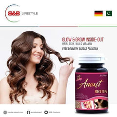 Anoxit biotin capsule 💊 30pcs in Jar