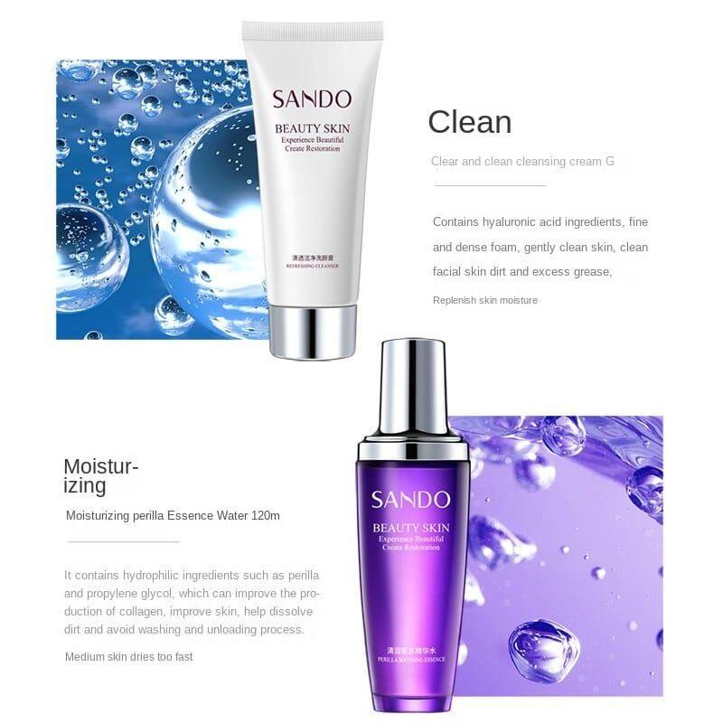 SANDO BEAUTY SKIN LUXURY FIVE PCs SKIN SET
