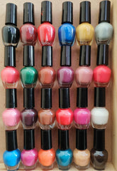 24 Pcs Nail Polish Peel off
