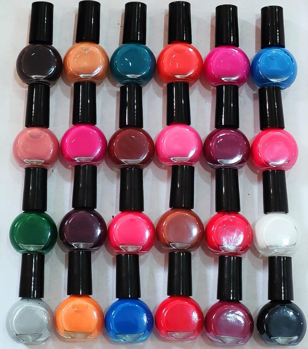 New 24 Pcs Nail Polish Peel Off