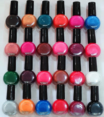 New 24 Pcs Nail Polish Peel Off