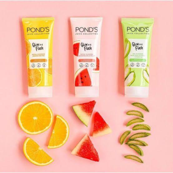 Ponds Juice Collection Glow In A Flash Facial Cleanser