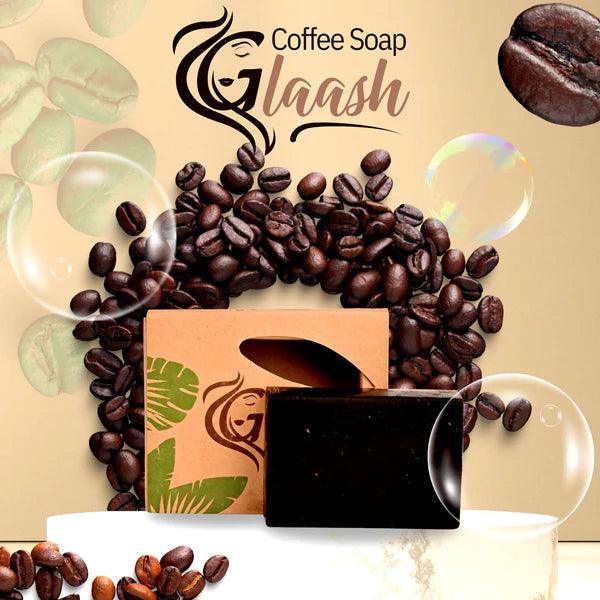 Glaash Coffee Organic Soap Bar - 100gm