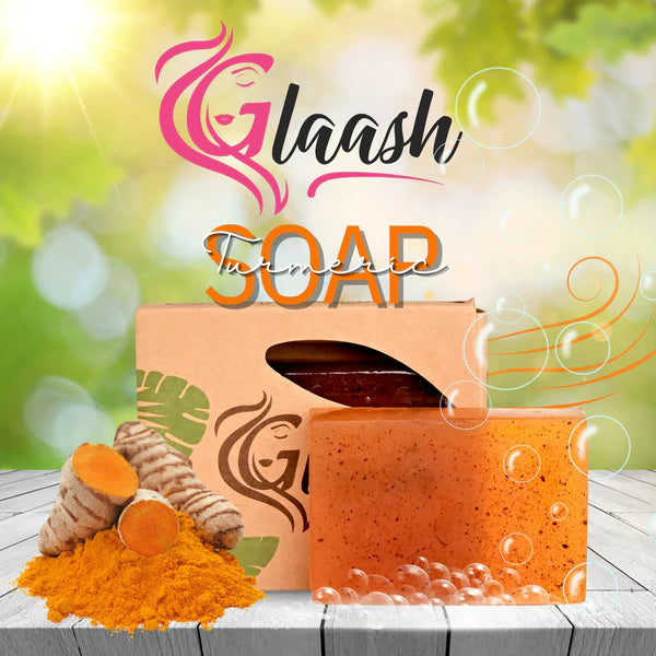 Glaash Turmeric Organic Soap Bar - 100gm