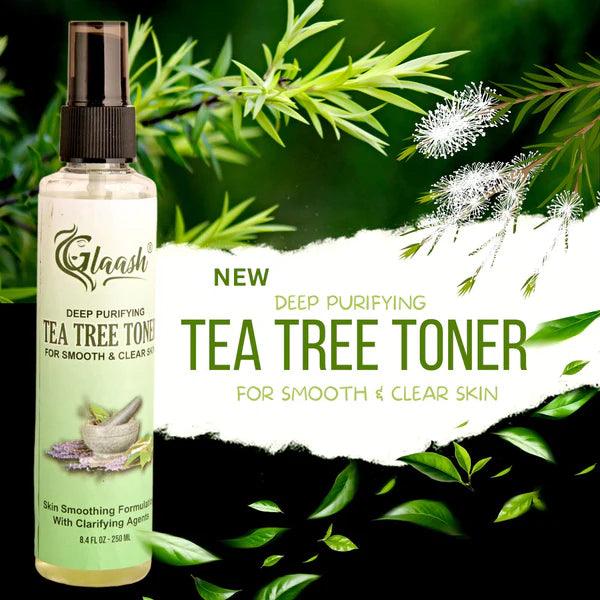 Glaash Tea Tree Toner For Smooth Clear Skin - 100ml