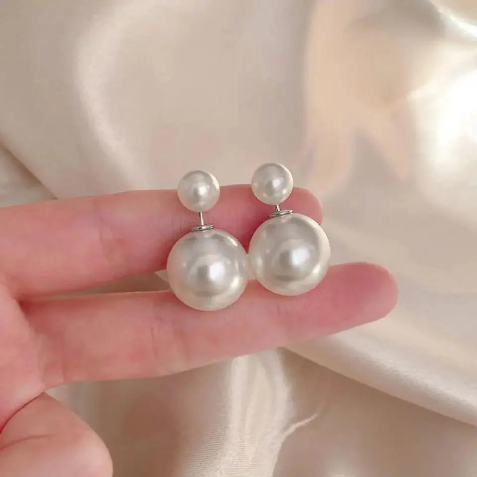 Stainless Steel Pearl stud
