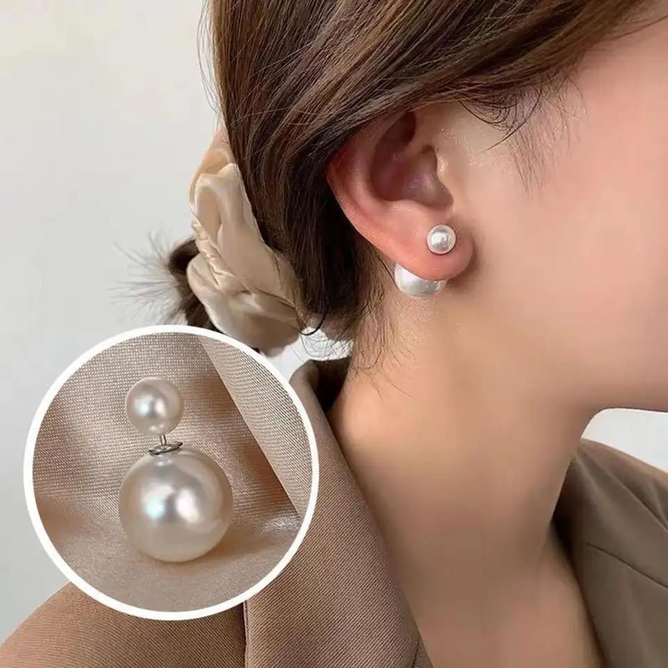 Stainless Steel Pearl stud