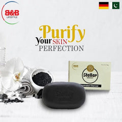 Steller Activated Charcoal Soap - 75g