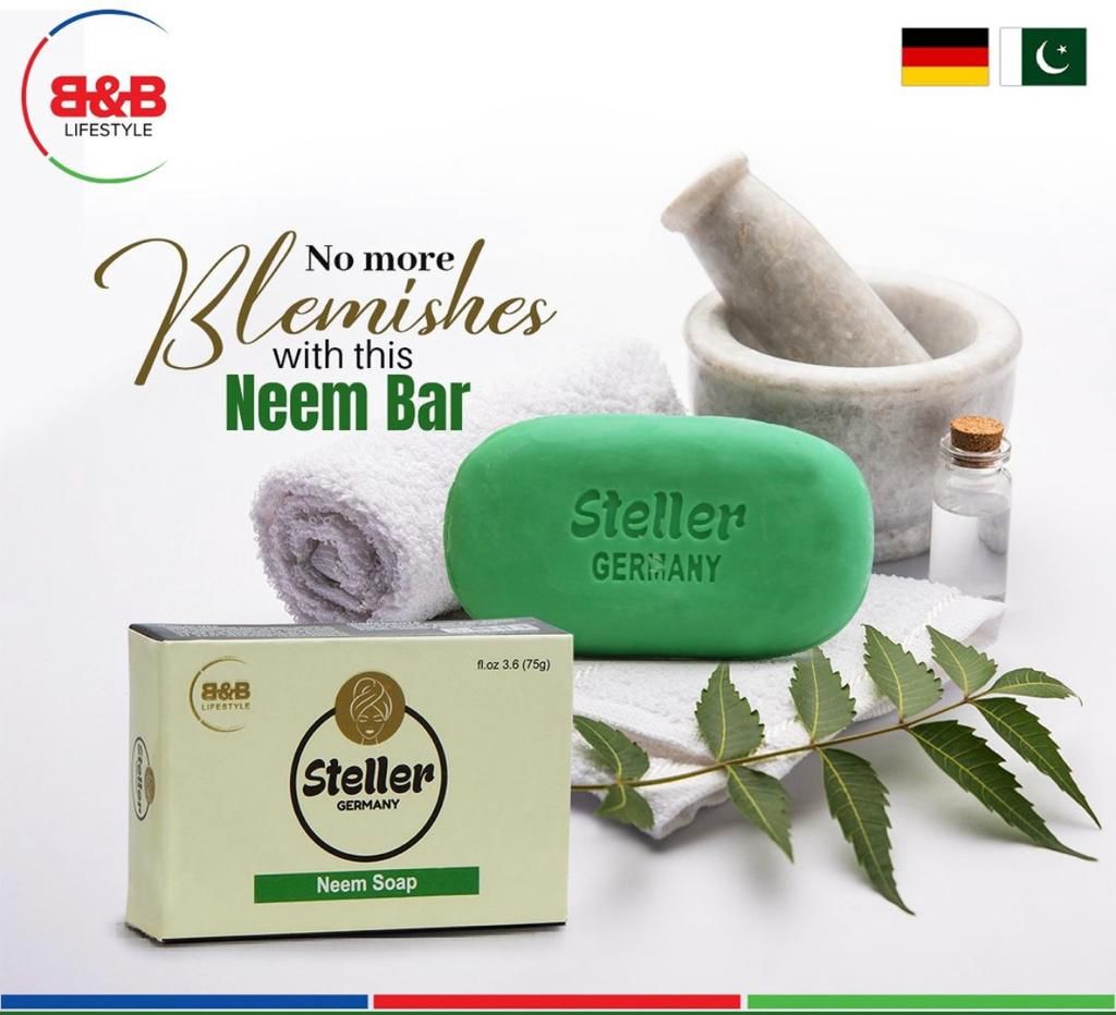 Steller Neem Soap - 75g